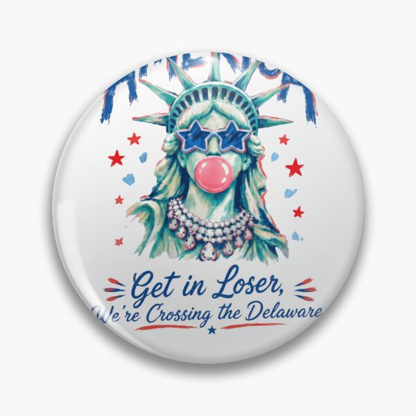 Item preview, America Get In Loser, We're Crossing The Delaware American History Patriot Meme designed and sold by HumansStuck12.
