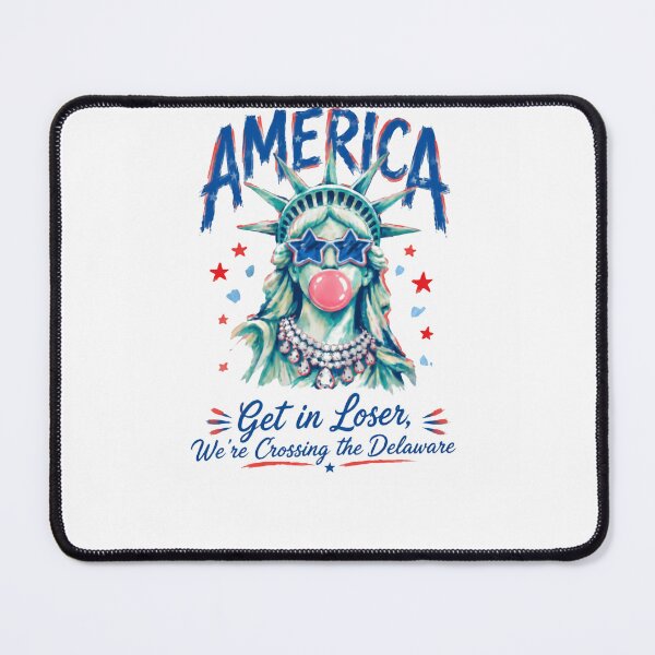 Item preview, America Get In Loser, We're Crossing The Delaware American History Patriot Meme designed and sold by HumansStuck12.