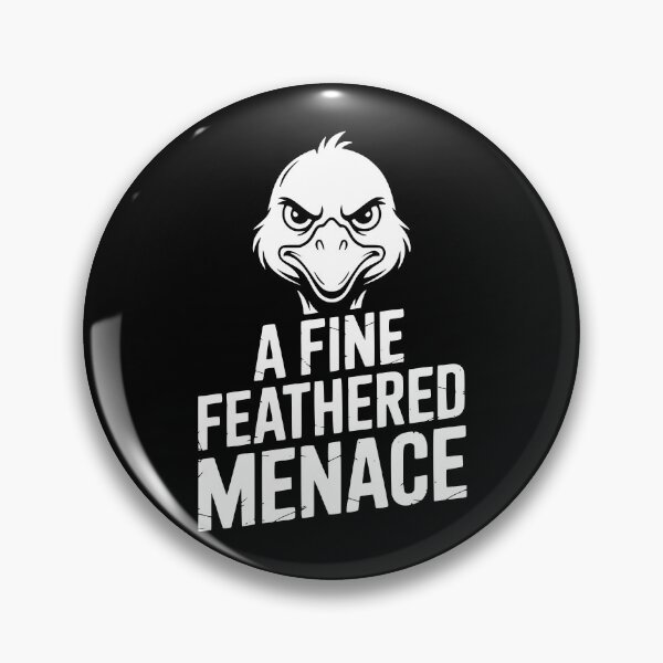 Item preview, A Fine Feathered Menace designed and sold by theartfulaspie.