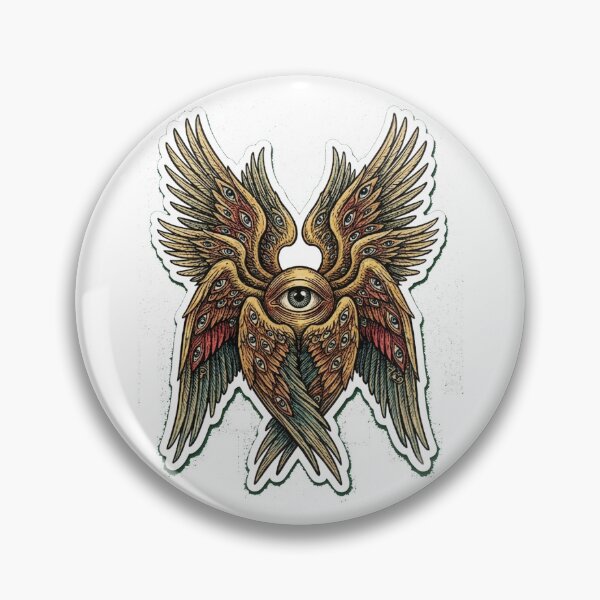 Item preview, Seraphim Angel Eye Sticker designed and sold by Chromaluxe.