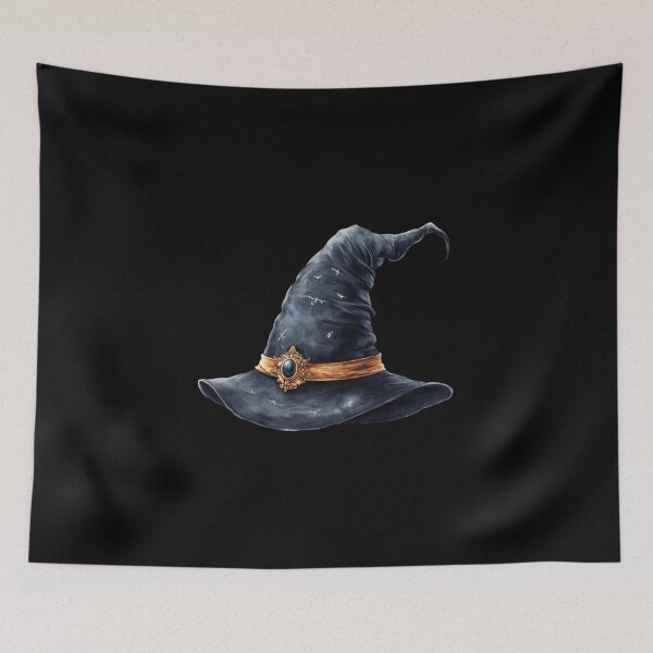 Item preview, vintage Gothic Witch Hat Dark Fantasy Halloween Aesthetic designed and sold by Log77.