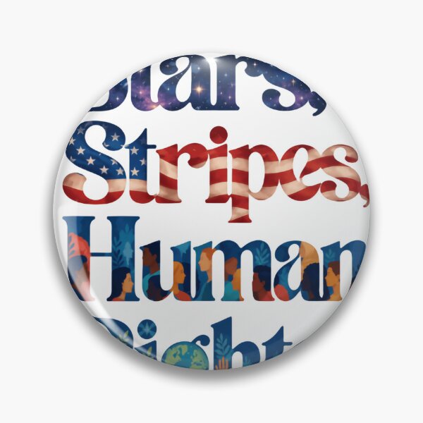Item preview, Stars, Stripes, Human Rights. American Social Justice Advocate designed and sold by HumansStuck12.
