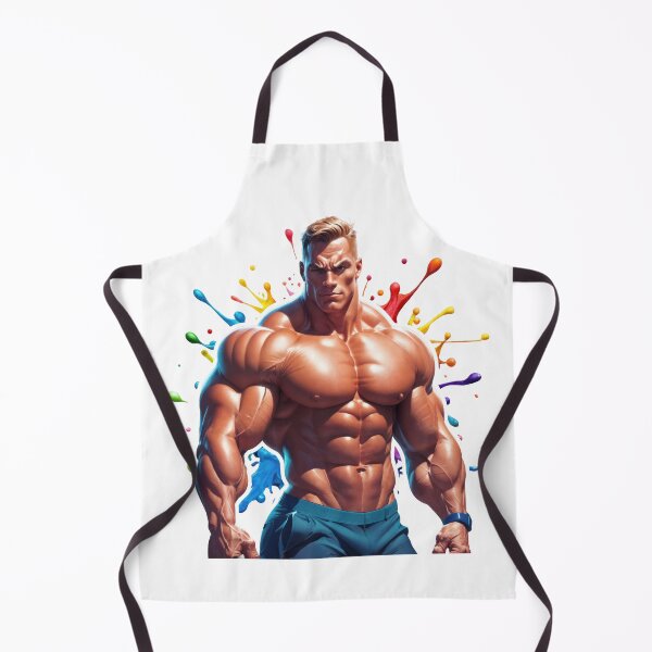 Item preview, Sticker - Decal - Explosive Muscle Art – Color Splash Physique designed and sold by ForeverPrintsOK.