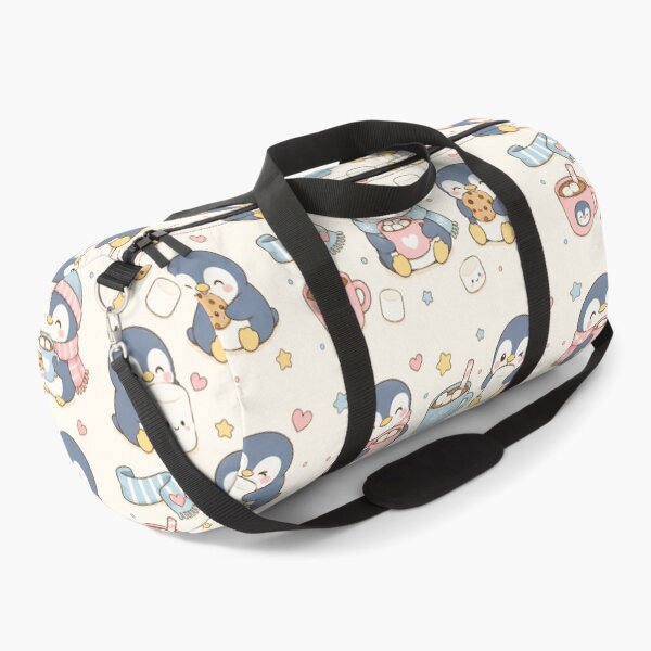 Item preview, Penguin Marshmallow Kawaii Pattern designed and sold by Soft Berry Studio.