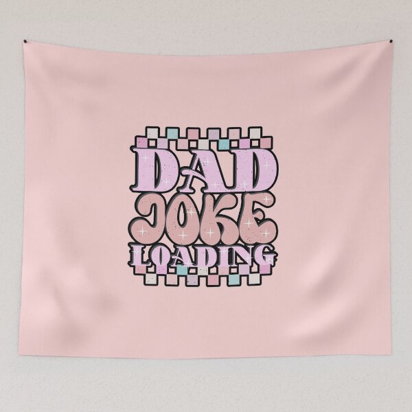 Item preview, Dad Joke Loading Retro Groovy Funny Father's Day Gift designed and sold by creativerooney.