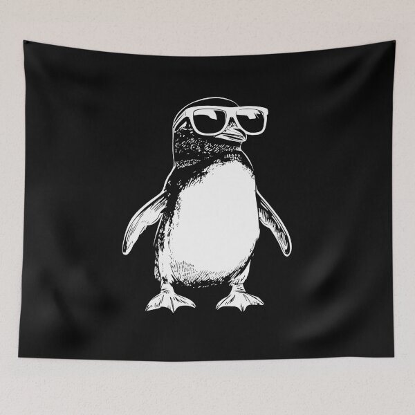 Item preview, Cool Penguin Wearing Sunglasses designed and sold by nosu-art-pod.