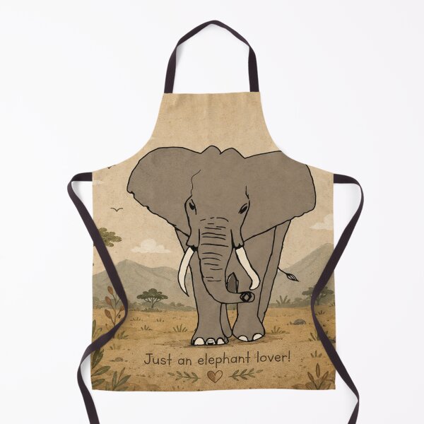 Item preview, Just an Elephant Lover Cute Wildlife Safari designed and sold by Fei Long Design Hub.