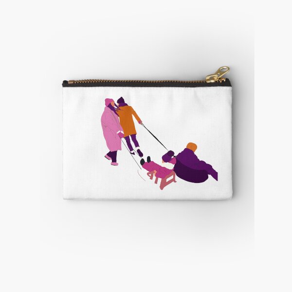 Item preview, Winter Family Walk with Sled designed and sold by VectOstyle.