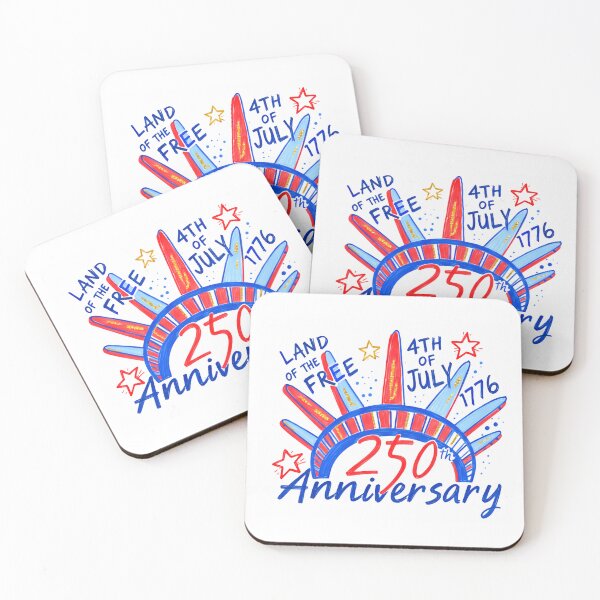 Item preview, Land Of The Free 4th Of July 1776 250th Anniversary American Patriot designed and sold by HumansStuck12.