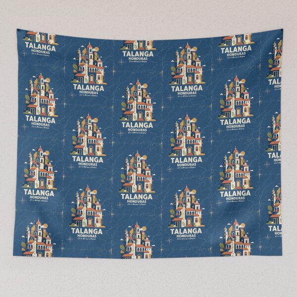 Item preview, Talanga Honduras 1950s Vintage Travel Tourism designed and sold by TravelersGems.