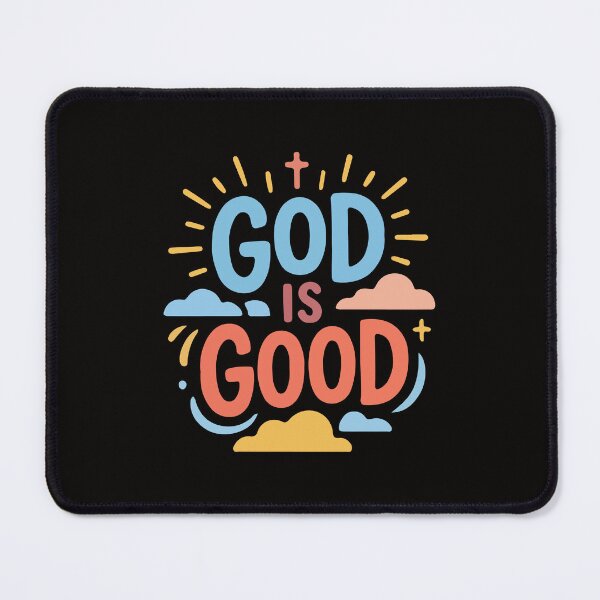 Item preview, God Is Good Christian Faith Quote  designed and sold by stylishdzign.