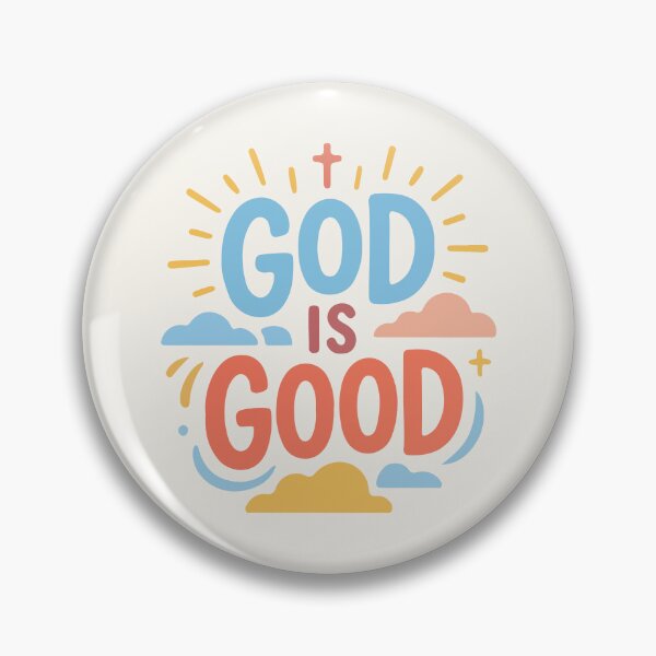 Item preview, God Is Good Christian Faith Quote  designed and sold by stylishdzign.