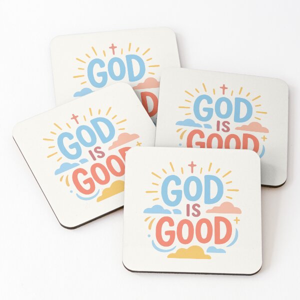 Item preview, God Is Good Christian Faith Quote  designed and sold by stylishdzign.