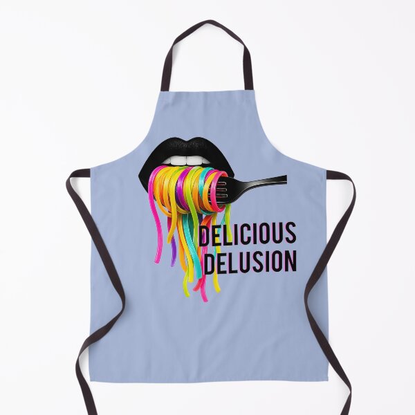 Item preview, Delicious Delusion - Funny Pasta Lover Graphic Tee designed and sold by GraphicComet.