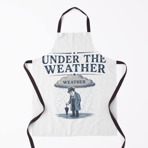 Item preview, Under The Weather | Funny Vintage Weather Pun designed and sold by LegacyWave.