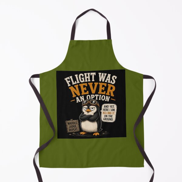 Item preview, Penguin on the ground flying is not an option. designed and sold by Giewont.