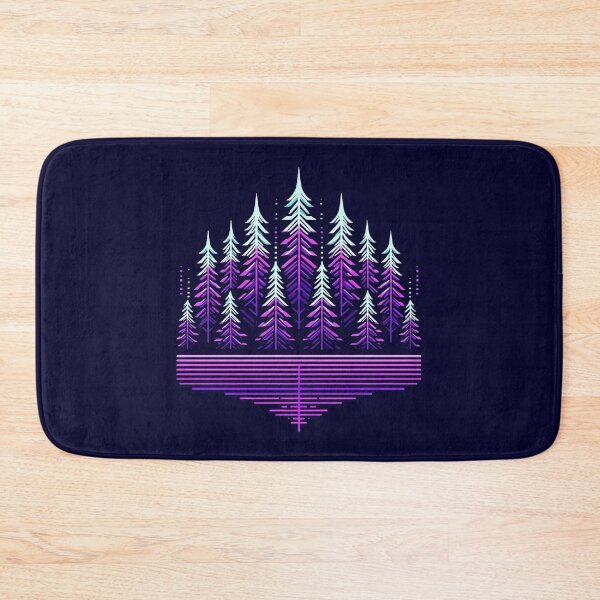 Item preview, Neon Forest Wall Art Gift For Music Lover Boyfriend designed and sold by PixelQ.