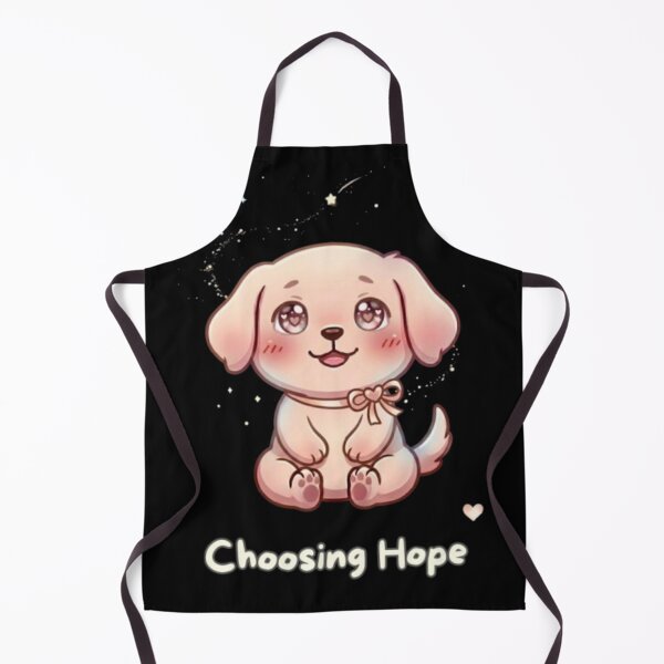 Item preview, Choosing Hope Dog – Cute Optimistic Puppy Sticker, Soft Aesthetic, Moody Paws Club designed and sold by VibeAura™.