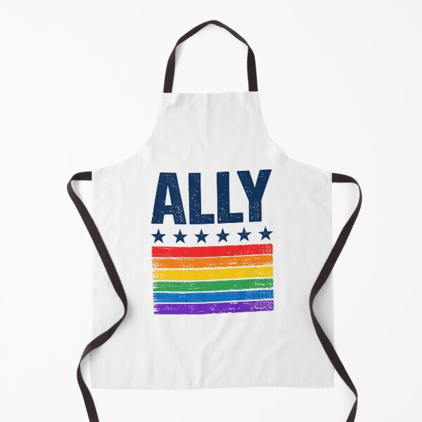 Item preview, LGBTQ Ally Rainbow Stars LGBT Flag designed and sold by wansilastomi.