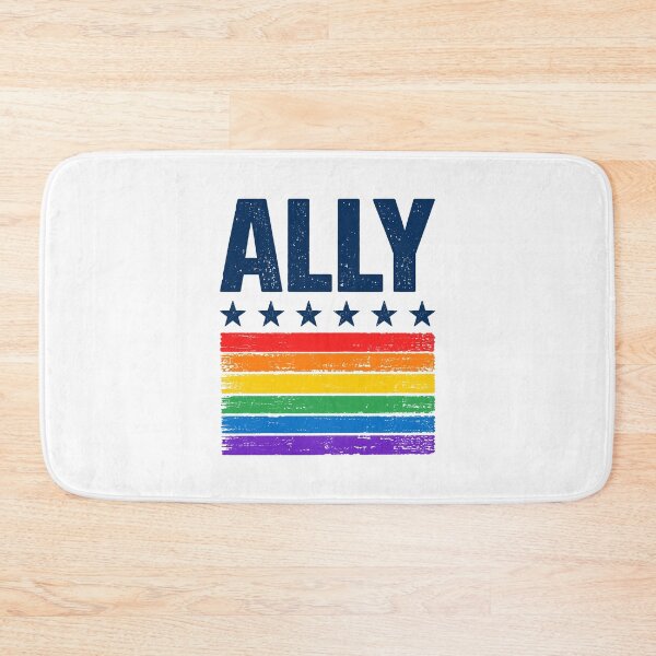 Item preview, LGBTQ Ally Rainbow Stars LGBT Flag designed and sold by wansilastomi.