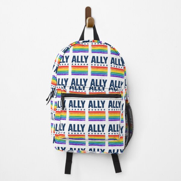 Item preview, LGBTQ Ally Rainbow Stars LGBT Flag designed and sold by wansilastomi.
