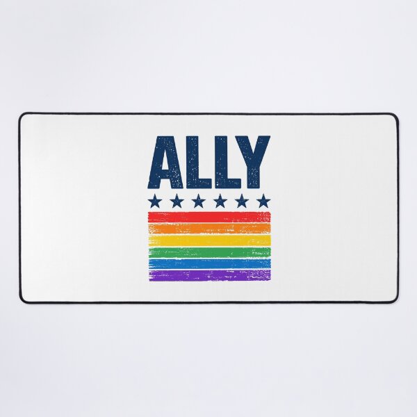Item preview, LGBTQ Ally Rainbow Stars LGBT Flag designed and sold by wansilastomi.