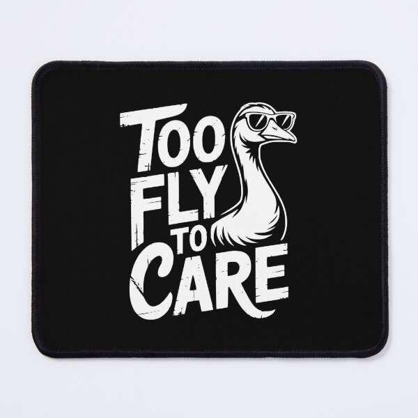 Item preview, Too Fly To Care designed and sold by theartfulaspie.