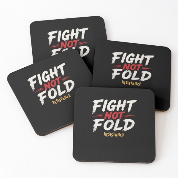 Item preview, Fight Not Fold designed and sold by SiggyZiggy.