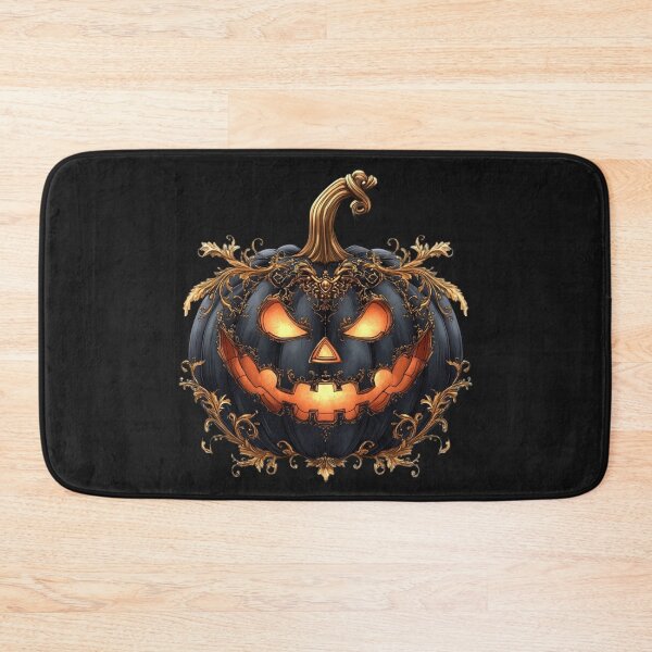 Item preview, Pumpkin Baroque Gold Halloween Tee designed and sold by Log77.