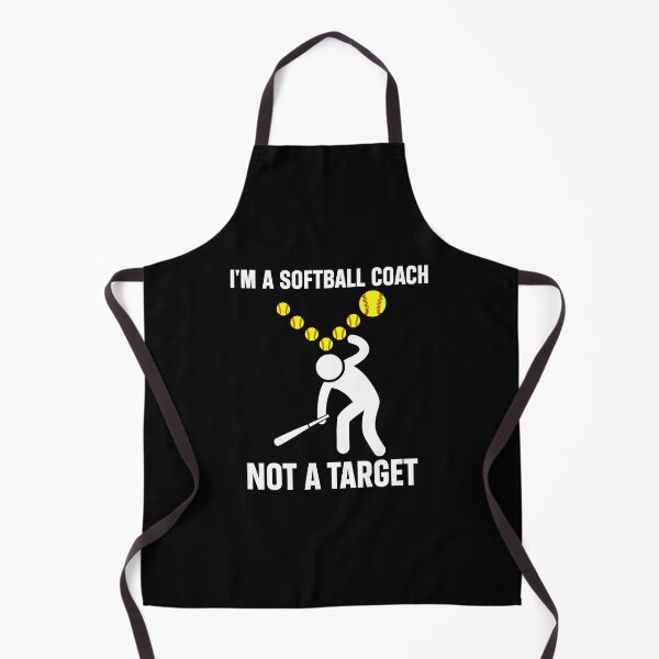 Item preview, I’m A Softball Coach Not A Target Funny Saying designed and sold by wansilastomi.