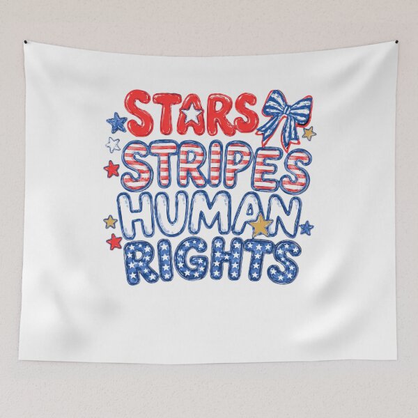 Item preview, Stars Stripes Human Rights American Patriot Civil Rights Equality designed and sold by HumansStuck12.