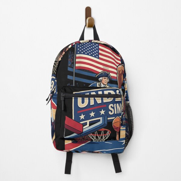 Item preview, george washington undefeated since 1776 basketball usa designed and sold by CAnastazyshop.
