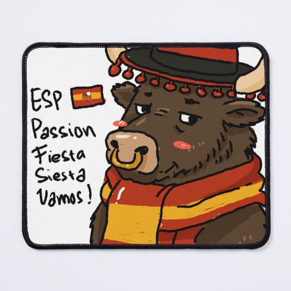 Item preview, Awkward Animal Hat Club – El Toro | Funny Spain Bull Football Fan designed and sold by chupichapa.