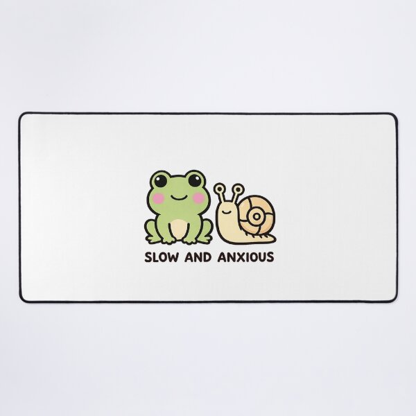 Item preview,  Slow And Anxious Snail Frog Shirt | Funny Kawaii Introvert Te designed and sold by Arties4Bread⭐⭐⭐⭐⭐.