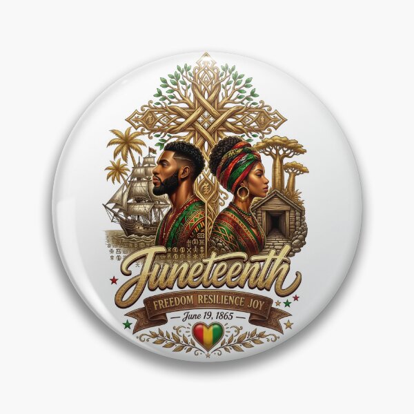 Item preview, Juneteenth Freedom Resilience Joy 1865 designed and sold by Sovereign Supply Co..