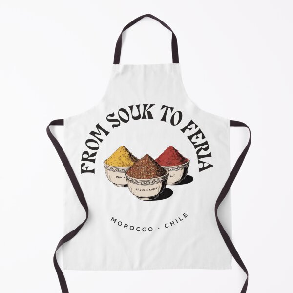 Item preview, From Souk to Feria — Spices Morocco Chile Art designed and sold by KariGoStudio.