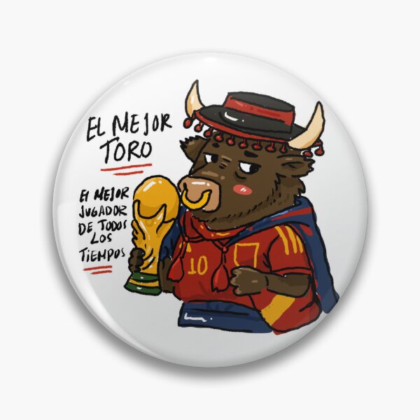 Item preview, Awkward Animal Hat Club – El Mejor Toro | Spain Football Legend   designed and sold by chupichapa.