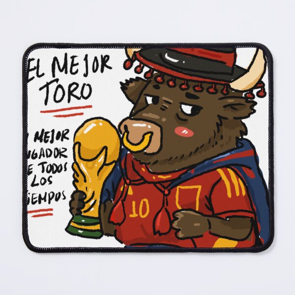 Item preview, Awkward Animal Hat Club – El Mejor Toro | Spain Football Legend   designed and sold by chupichapa.