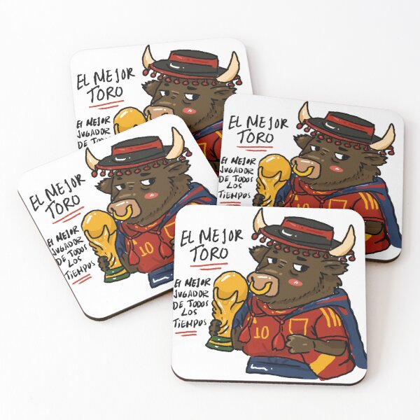 Item preview, Awkward Animal Hat Club – El Mejor Toro | Spain Football Legend   designed and sold by chupichapa.