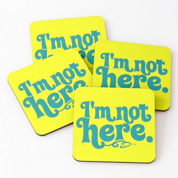 Item preview, I'm not here - bold designed and sold by Stefrait-7.