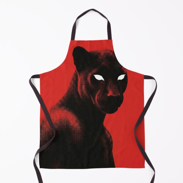 Item preview, JAGUAIRE Blood Red Phantom Jaguar | Dark Wildlife Illustration designed and sold by Collision19.