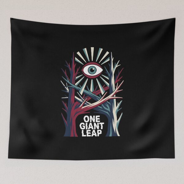 Item preview, Brutalist Folk Horror Anatomical Eye Geometric Art designed and sold by EKHOAISTORE.