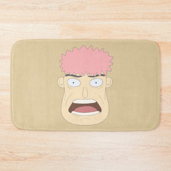 Item preview, funny shocked cartoon character pink hair designed and sold by toonword93.