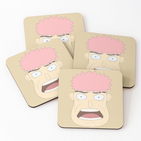 Item preview, funny shocked cartoon character pink hair designed and sold by toonword93.