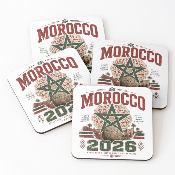 Item preview, Morocco 2026 Football World Cup Glory | Atlas Lions Fan Supporter Shirt designed and sold by rushaib.