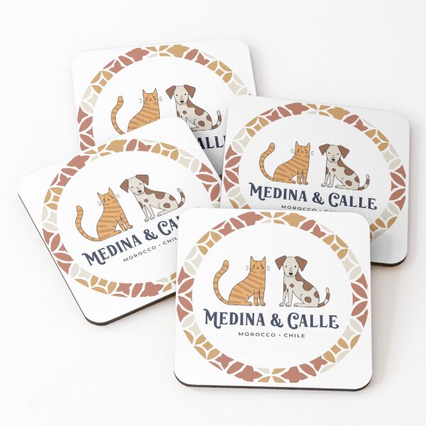 Item preview, Medina y Calle — Marruecos Chile Gato y perro callejero designed and sold by KariGoStudio.