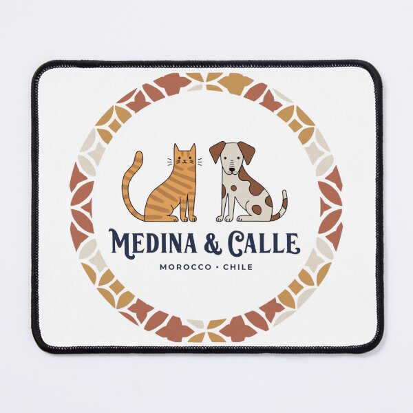 Item preview, Medina & Calle — Morocco Chile Street Cat and Dog designed and sold by KariGoStudio.