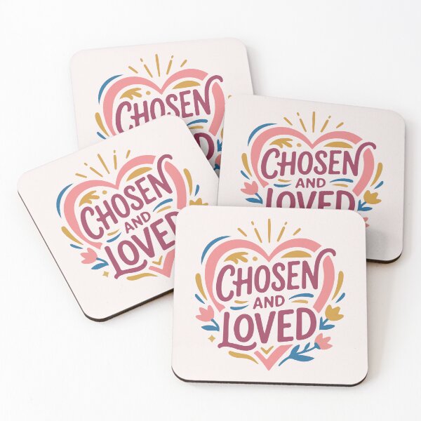 Item preview, Chosen and Loved – Christian Quote designed and sold by stylishdzign.