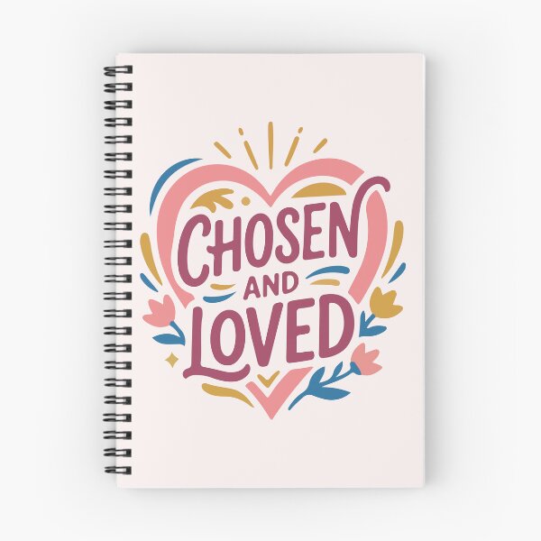 Item preview, Chosen and Loved – Christian Quote designed and sold by stylishdzign.