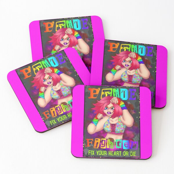 Item preview, Pride Fighter designed and sold by Ms. Deathwish Designs.